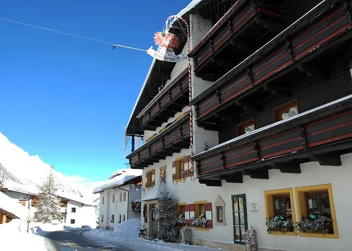Bei Max - Garni Kirchenwirt 3* Sankt Leonhard im Pitztal
